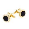 Etched Border Cufflinks