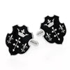 Fleur De Lis and Crown Cufflinks