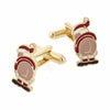 Mooning Santa Cufflinks