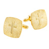 Cross and Sunburst Cufflinks