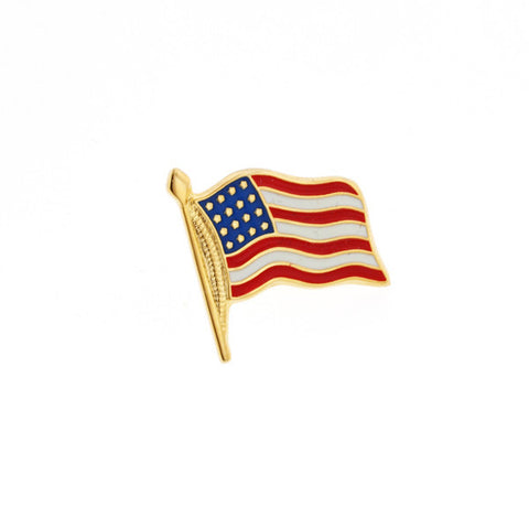 American Flag Tie Tack