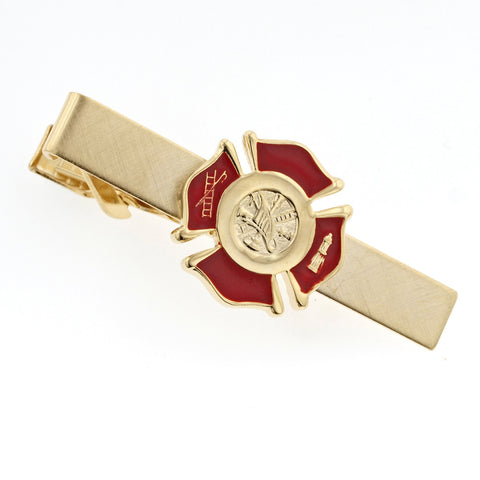 Firefighter Emblem Tie Clip