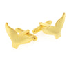 Whale Tail Cufflinks