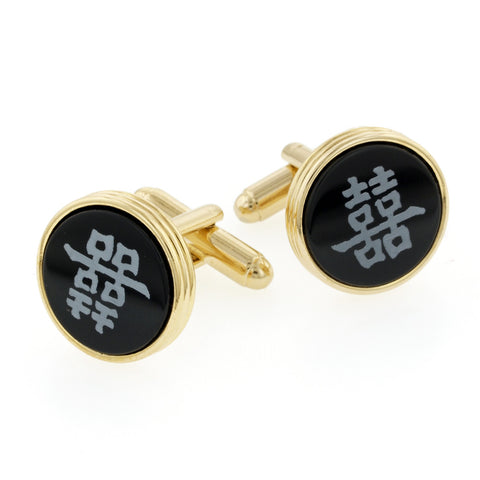 Double Happiness Cufflinks
