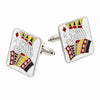 King Playing Card Cufflinks